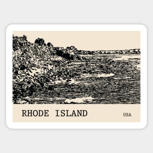 Rhode Island USA Sticker